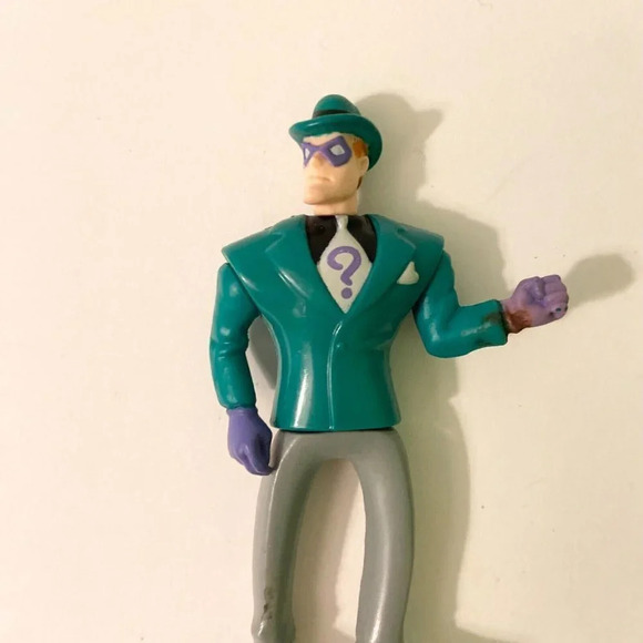 Vintage 1993 The Riddler Batman DC Comics Action Figure - Picture 6 of 9